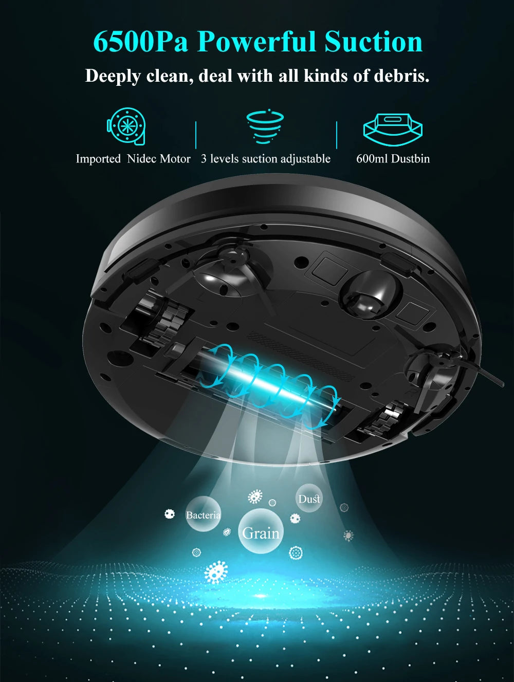 π€ ABIR X8 β Pulizia Intelligente, Personalizzata e Silenziosa