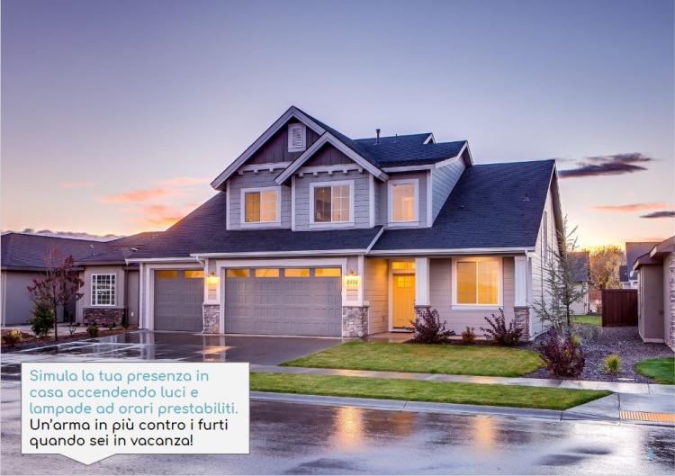 Presa Schuko Smart WiFi – Controllo Consumi da App, Compatibile Alexa e Google, Nessun Hub Necessario