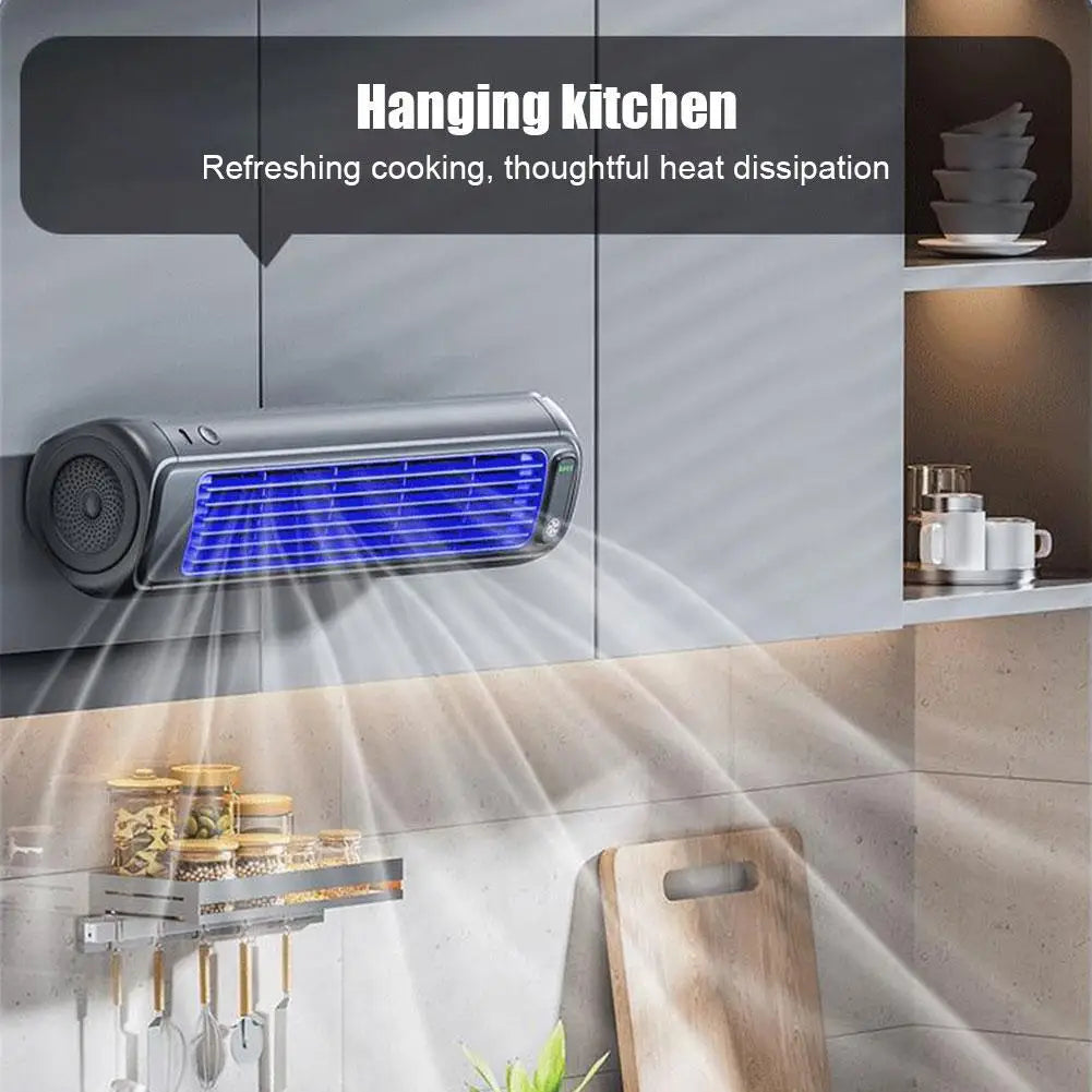 Ventilatore “Elite” da Parete – Condizionatore Portatile Silenzioso a 3 Velocità  Comfort Estivo Intelligente