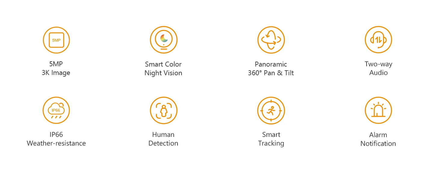 Telecamera Wi-Fi IMOU Cruiser SE+ 5MP – Sorveglianza Esterna Smart con Visione Notturna a Colori e Zoom 8x
