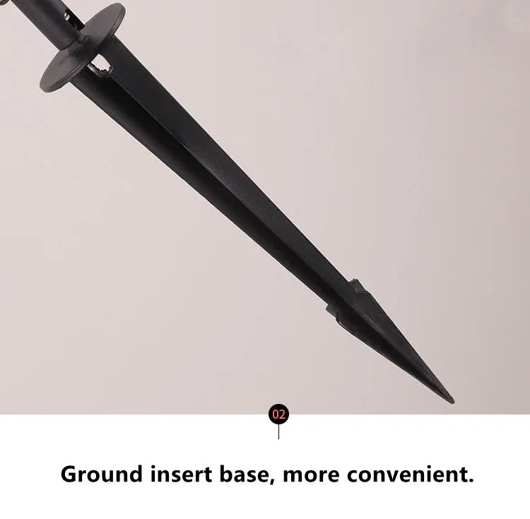 Lampada LED da Giardino Impermeabile – Design Minimal per Ville e Cortili