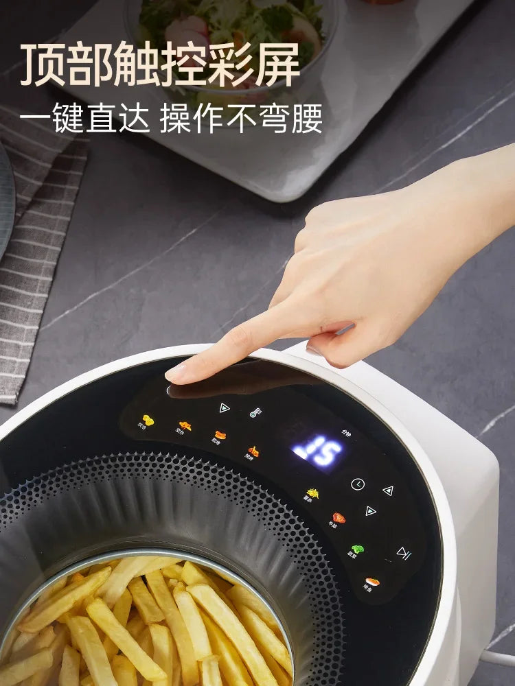 Air Fryer XXL 360° – Forno Multifunzione a Cottura Circolare  Antiaderente, Facile da Pulire, Nuovo Design 2025
