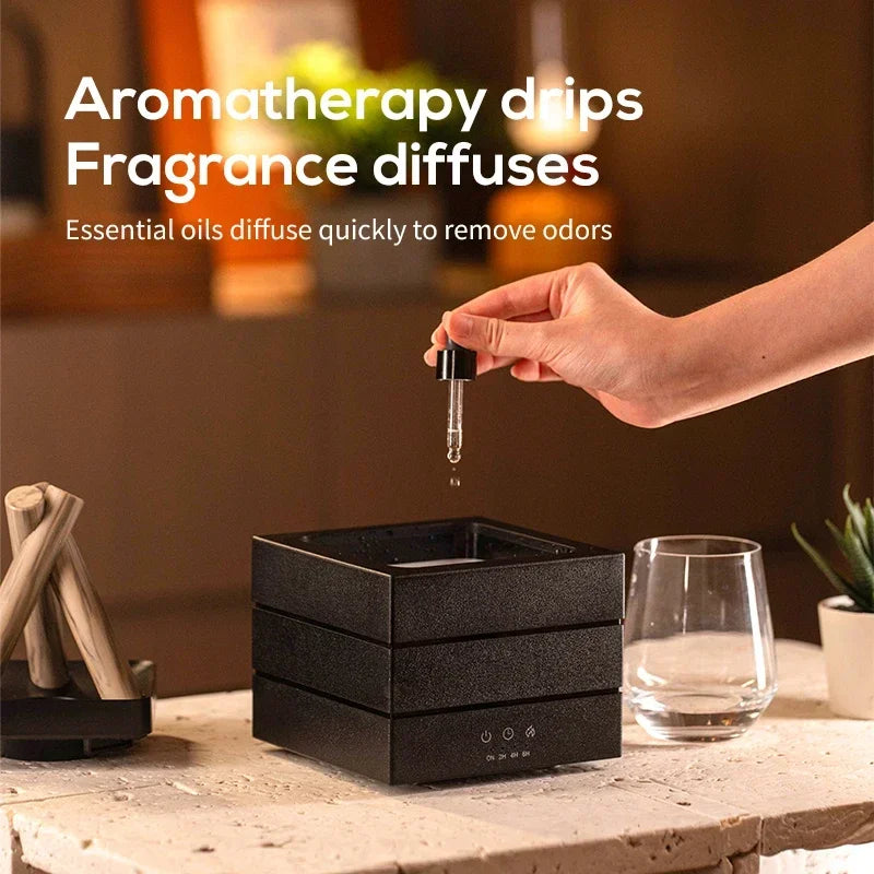 Diffusore di Aromi "Bonfire LED" – Umidificatore Ultrasuoni con Effetto Fiamma Simulata e Luce Atmosferica per Oli Essenziali
