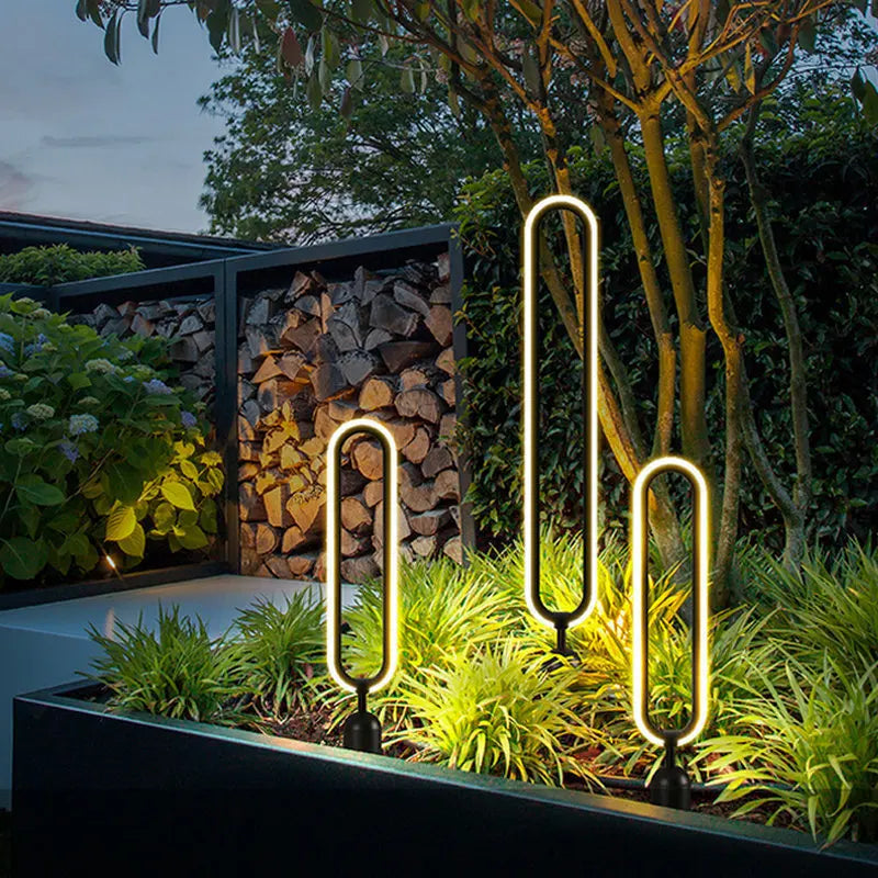 Lampada LED da Giardino Impermeabile – Design Minimal per Ville e Cortili