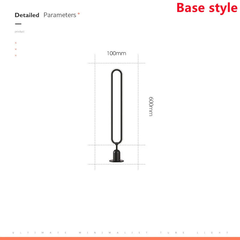 Lampada LED da Giardino Impermeabile – Design Minimal per Ville e Cortili