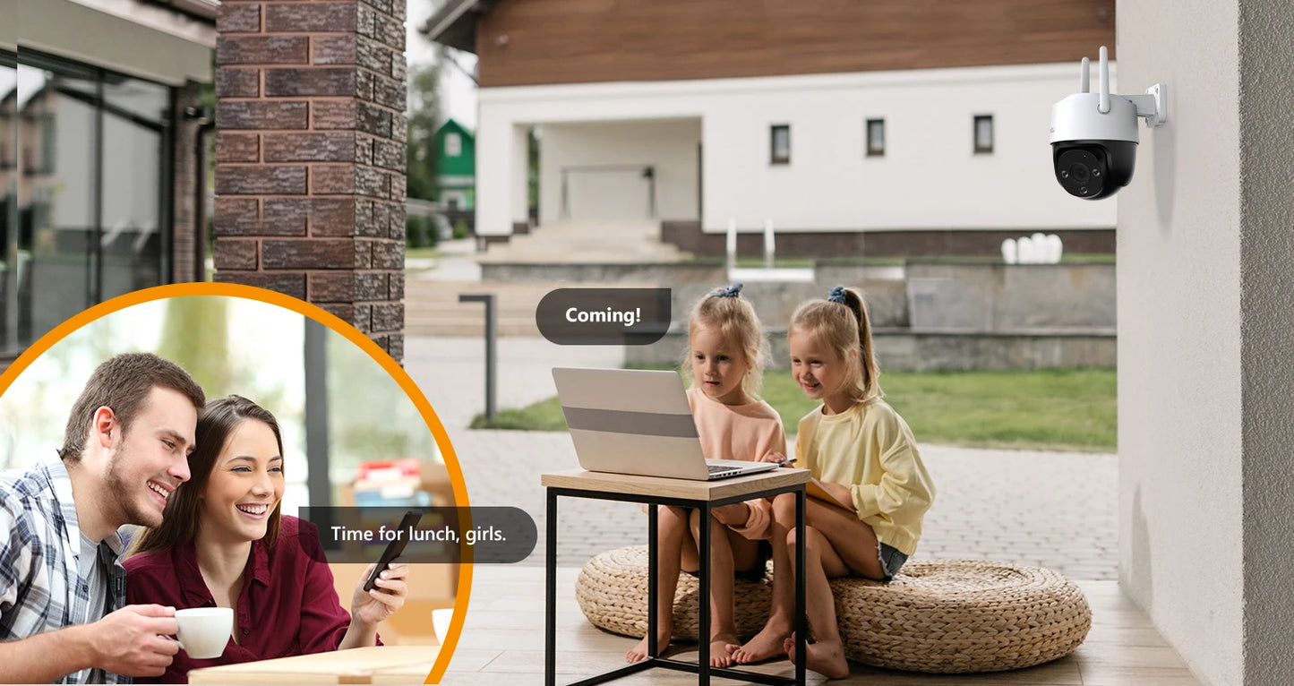 Telecamera Wi-Fi IMOU Cruiser SE+ 5MP – Sorveglianza Esterna Smart con Visione Notturna a Colori e Zoom 8x