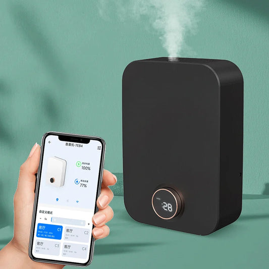 Diffusore Professionale Smart da Parete – Aroma Diffuser 150ml Senza Acqua per Casa e Ambienti Eleganti
