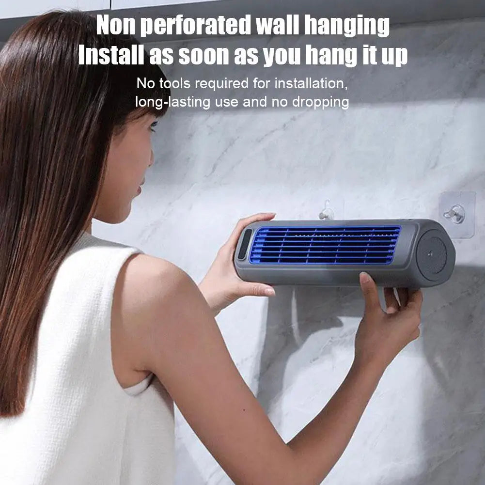 Ventilatore “Elite” da Parete – Condizionatore Portatile Silenzioso a 3 Velocità  Comfort Estivo Intelligente