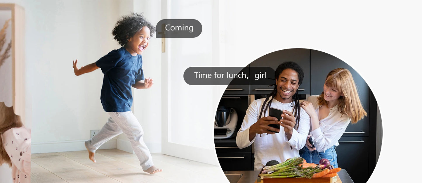 Set 4 Telecamere Wi-Fi IMOU 3MP – Sorveglianza Intelligente con Visione Notturna e Baby Monitor
