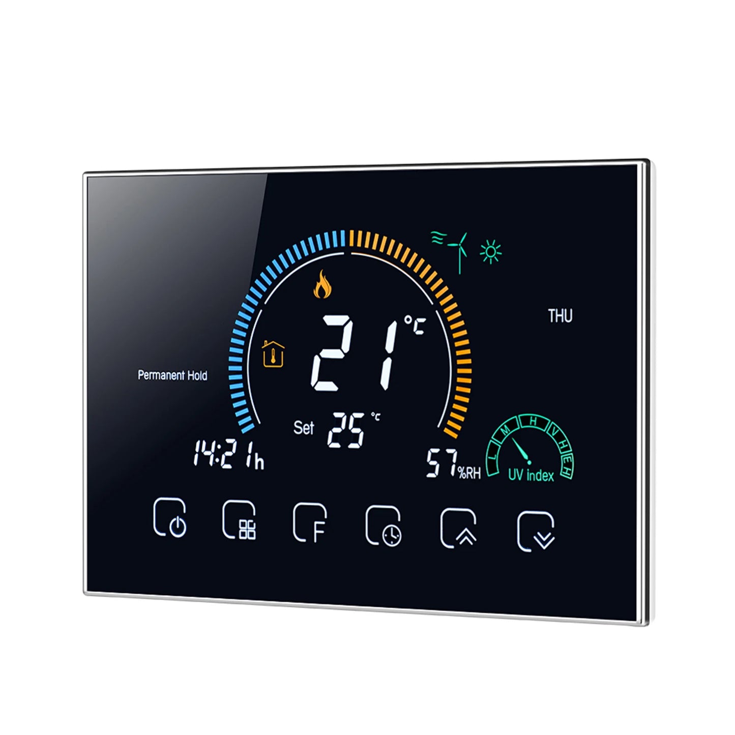 Termostato Wi-Fi Programmabile Smart – Controllo Vocale e App per Caldaie Acqua/Gas