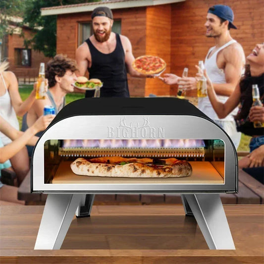 Forno Pizza a Gas Portatile da Esterno – Cottura Professionale Ovunque