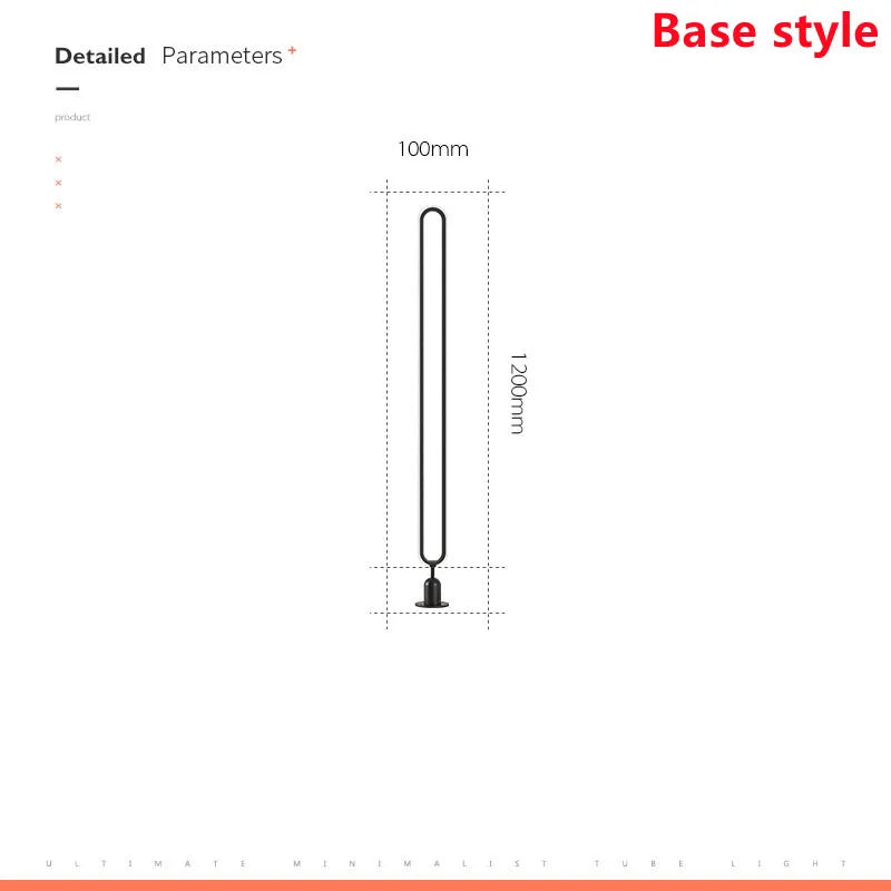 Lampada LED da Giardino Impermeabile – Design Minimal per Ville e Cortili