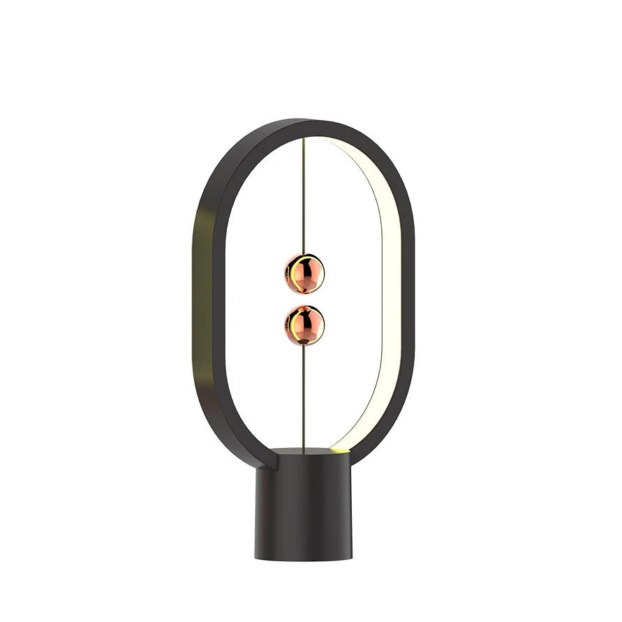 Lampada LED da Tavolo Creativa – Luce Notturna con Bilanciamento Magnetico USB per Camera e Studio