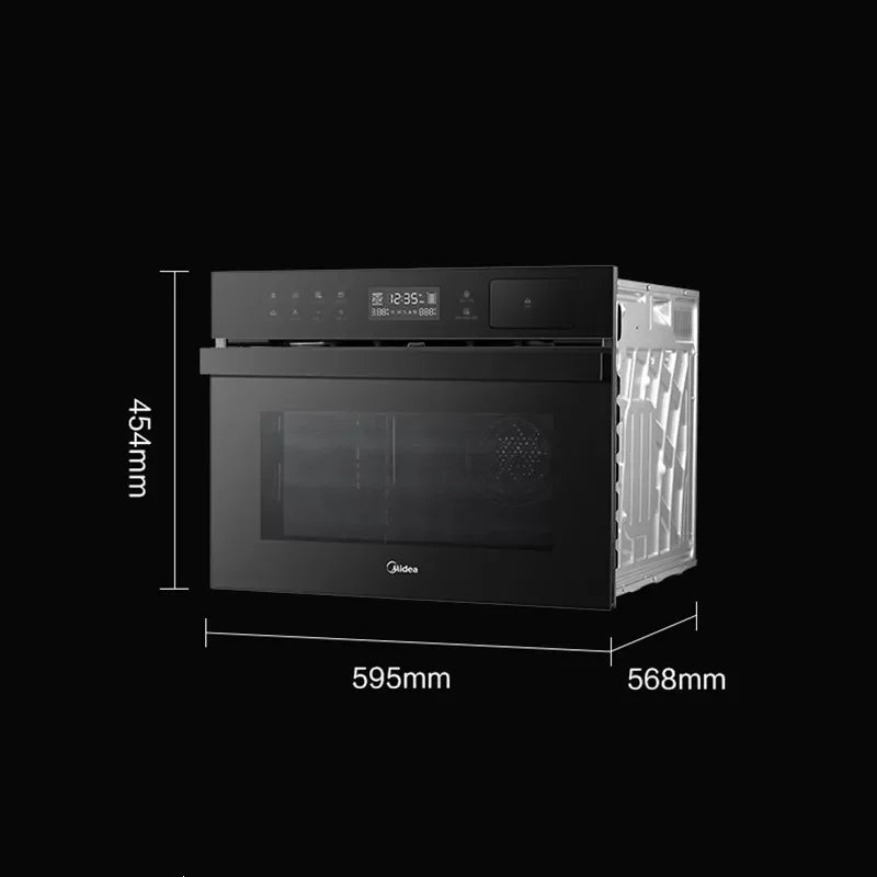 Forno da Incasso Midea Smart 2-in-1 – Vapore & Grill  55L Multifunzione con Pulizia Automatica