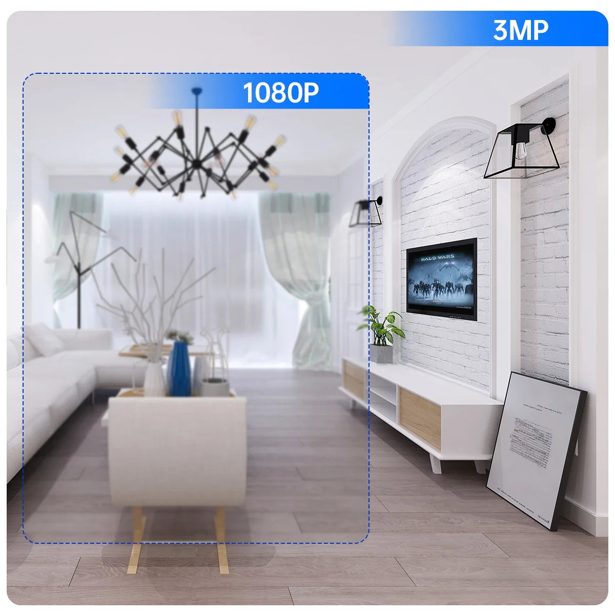 Telecamera WiFi Lenovo 3MP a Lampadina E27 – Sorveglianza Smart con Visione Notturna a Colori