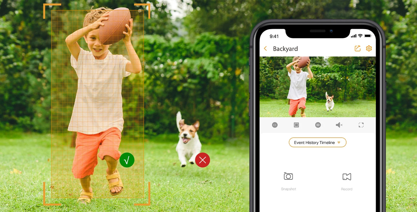 Telecamera Wi-Fi IMOU Cruiser SE+ 5MP – Sorveglianza Esterna Smart con Visione Notturna a Colori e Zoom 8x