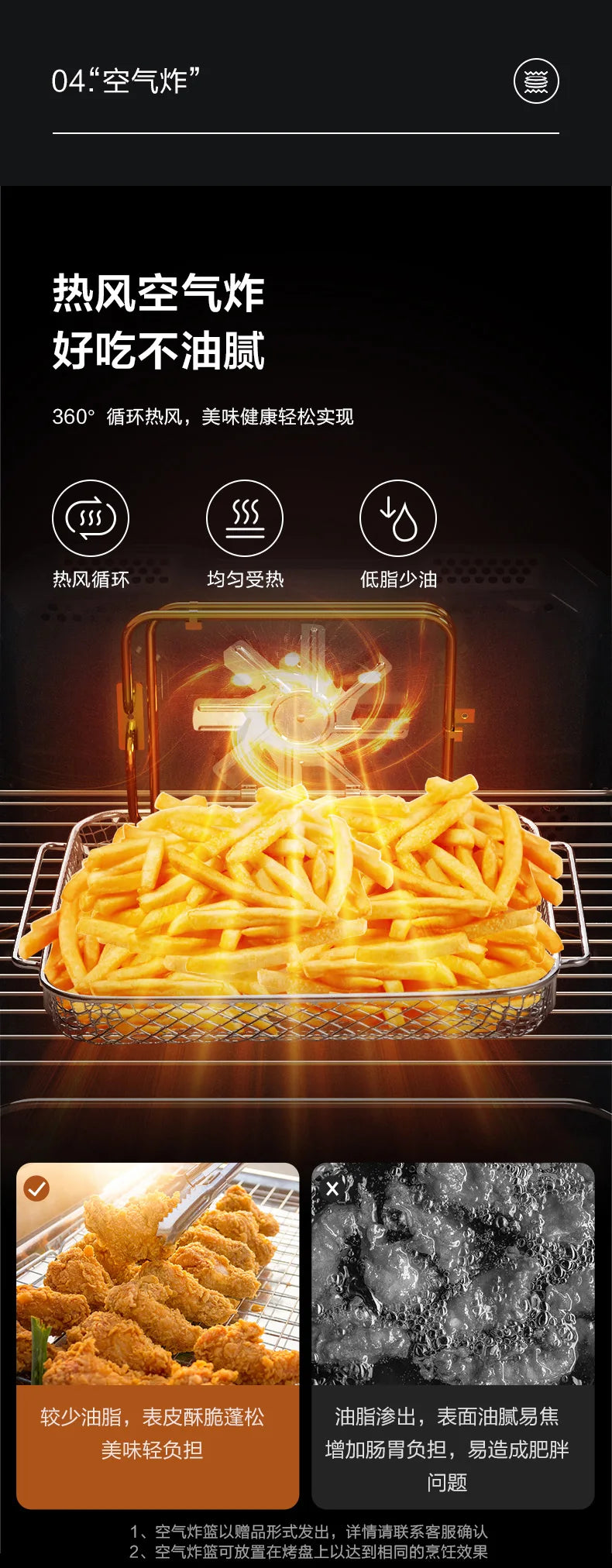 Forno da Incasso Midea Smart 2-in-1 – Vapore & Grill  55L Multifunzione con Pulizia Automatica