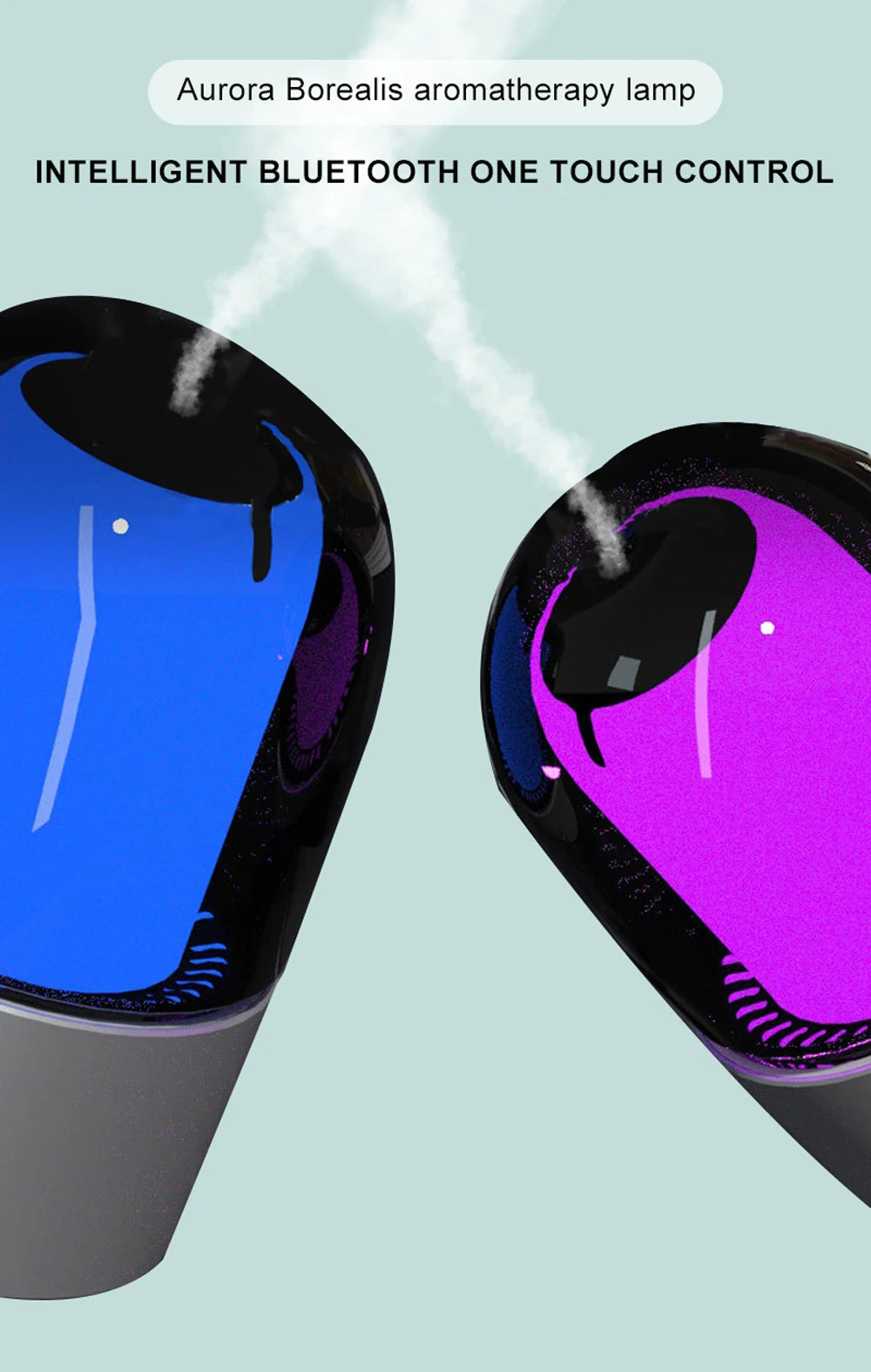 Diffusore Smart per Aromaterapia – Umidificatore Intelligente con Controllo da App, Luce LED e Timer Programmabile