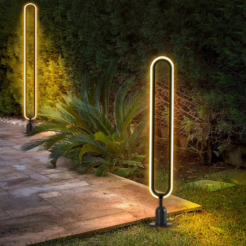 Lampada LED da Giardino Impermeabile – Design Minimal per Ville e Cortili