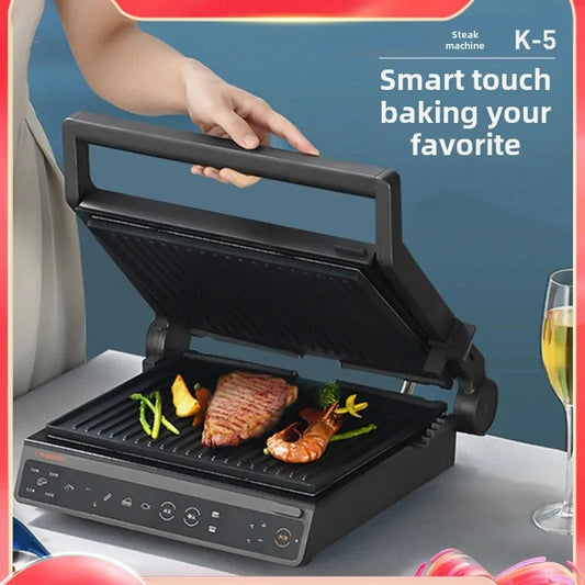 Grilled Steak Machine Intelligente – Barbecue Doppia Piastra  Cottura Automatica, Sandwich & Bistecche Perfette