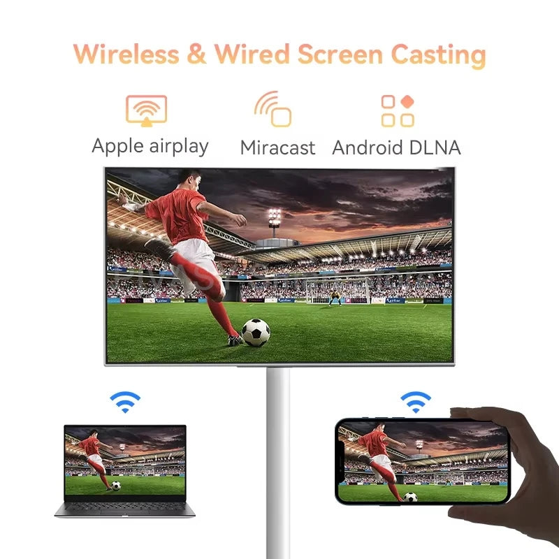 📺 Display Smart Touch 24” – Versatile, Portatile, Interattivo