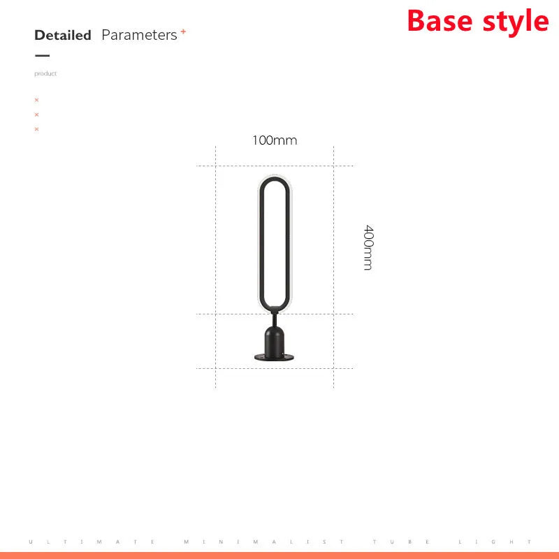 Lampada LED da Giardino Impermeabile – Design Minimal per Ville e Cortili