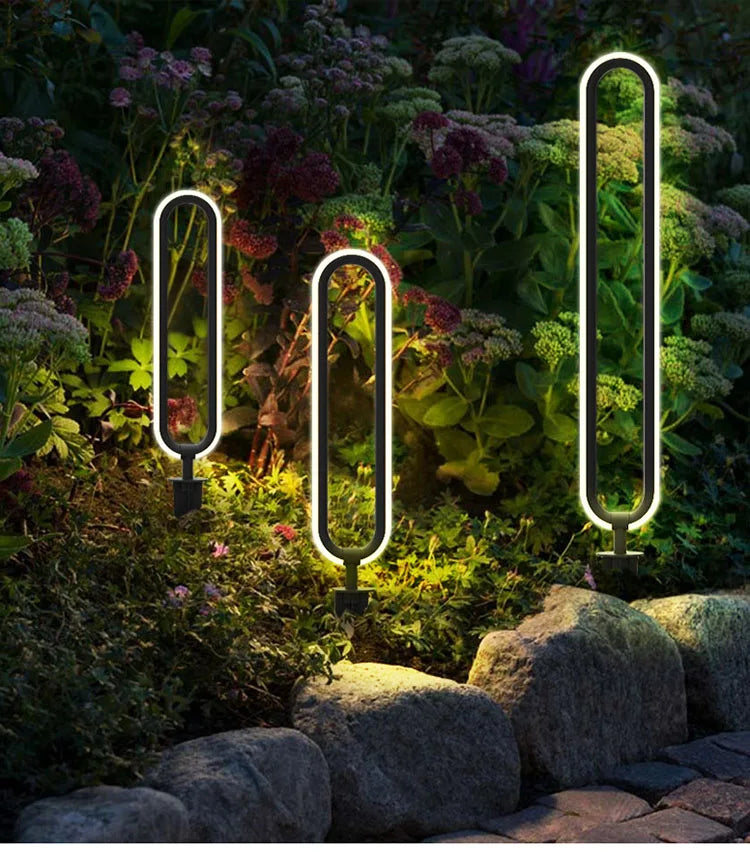 Lampada LED da Giardino Impermeabile – Design Minimal per Ville e Cortili