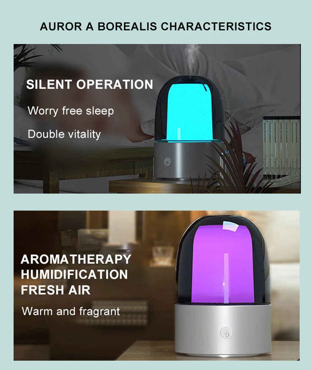 Diffusore Smart per Aromaterapia – Umidificatore Intelligente con Controllo da App, Luce LED e Timer Programmabile