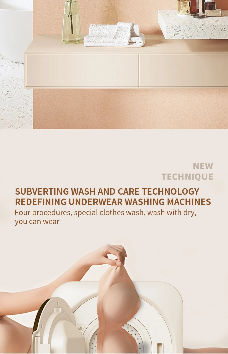 🧦 Lavatrice Mini per Intimo – Igiene, Comfort e Risparmio di Tempo
