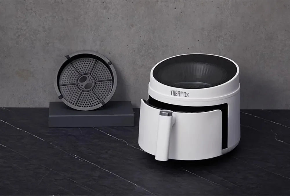 Air Fryer XXL 360° – Forno Multifunzione a Cottura Circolare  Antiaderente, Facile da Pulire, Nuovo Design 2025