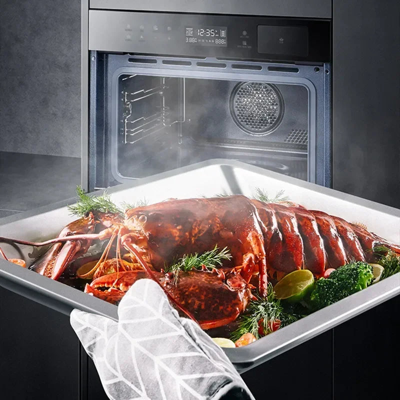 Forno da Incasso Midea Smart 2-in-1 – Vapore & Grill  55L Multifunzione con Pulizia Automatica