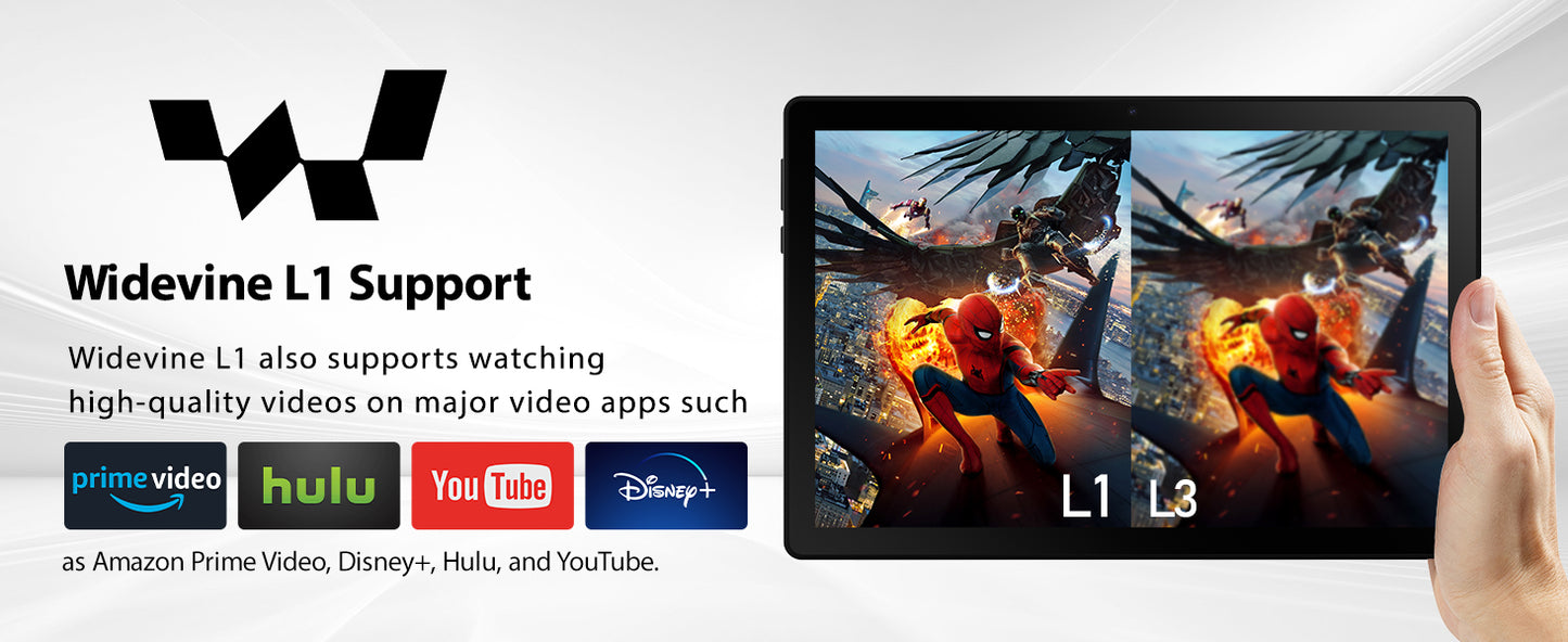 Tablet Android 11" 14GB RAM 64GB ROM - Kit Completo 8 in 1 con Tastiera, Mouse, Stylus