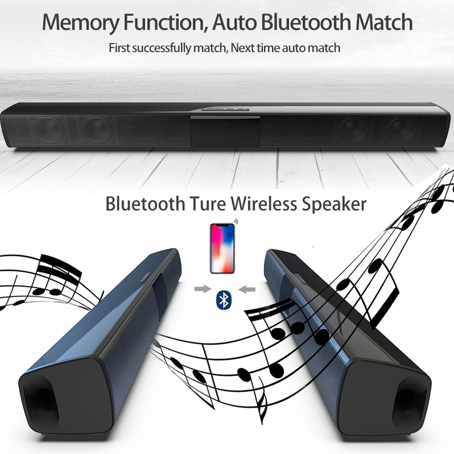 Sistema Audio Bluetooth per Home Theater e Computer