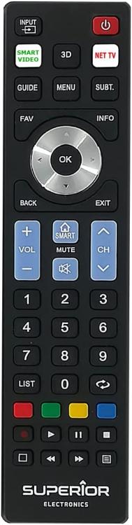 Superior Telecomando Universale R5 – Compatibile con Samsung, LG, Panasonic, Sony, Philips Smart TV