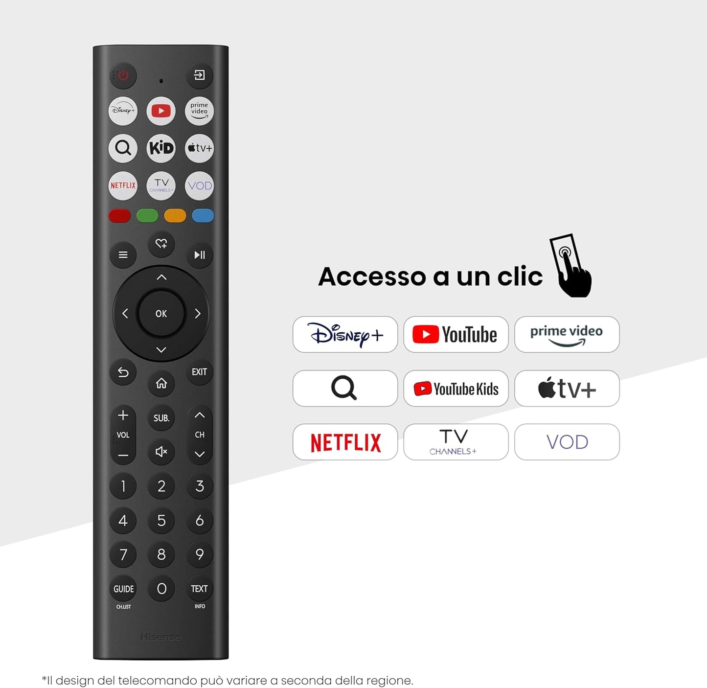 Hisense Smart TV 32" 2025 – HDR, VIDAA U8, Alexa e AirPlay2 per un intrattenimento smart