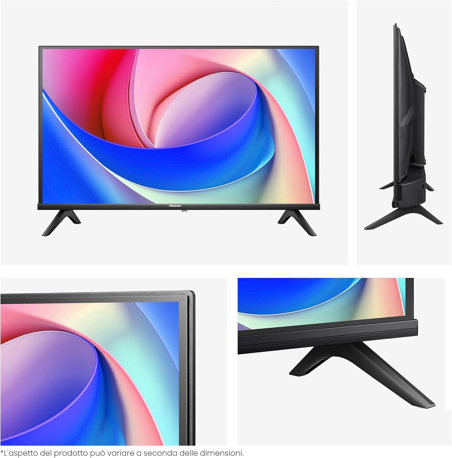 Hisense Smart TV 32" 2025 – HDR, VIDAA U8, Alexa e AirPlay2 per un intrattenimento smart