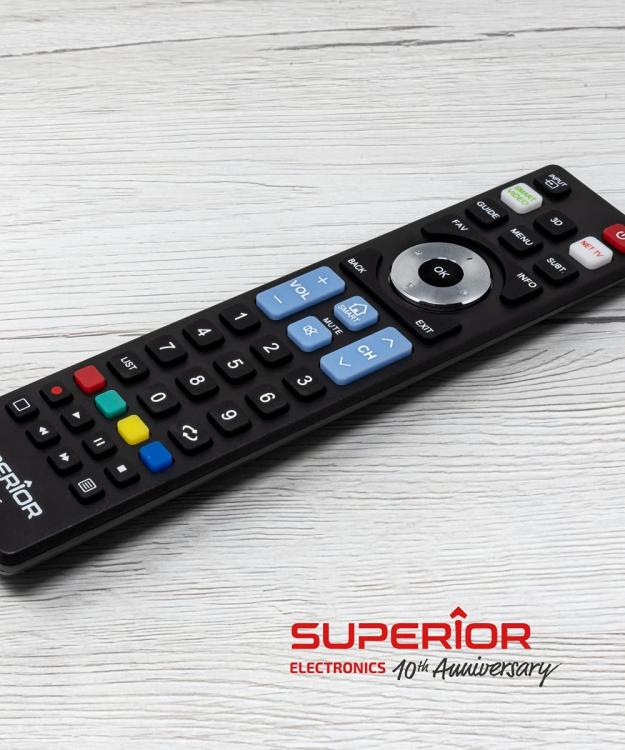 Superior Telecomando Universale R5 – Compatibile con Samsung, LG, Panasonic, Sony, Philips Smart TV