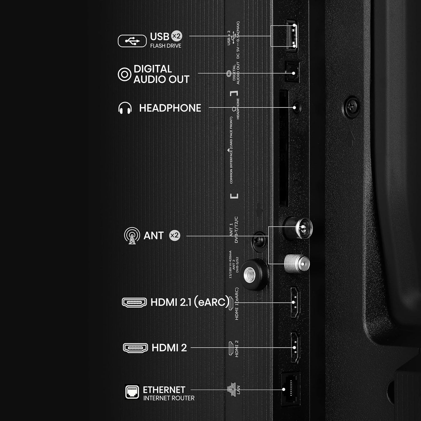 Hisense Smart TV 32" 2025 – HDR, VIDAA U8, Alexa e AirPlay2 per un intrattenimento smart