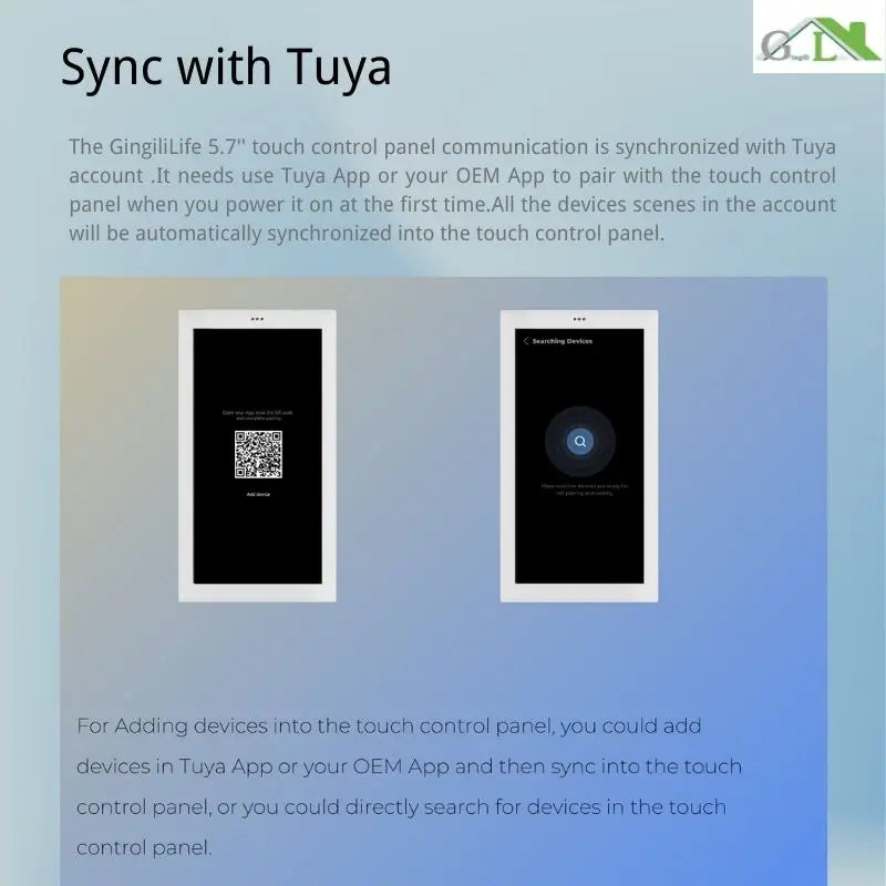 Pannello Controllo Smart Home Android 5.7" Touch Screen WiFi Domotica