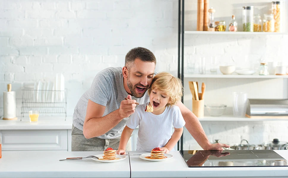 🍳 Piano Cottura Karinear 4 Fuochi – Eleganza, Sicurezza e Precisione