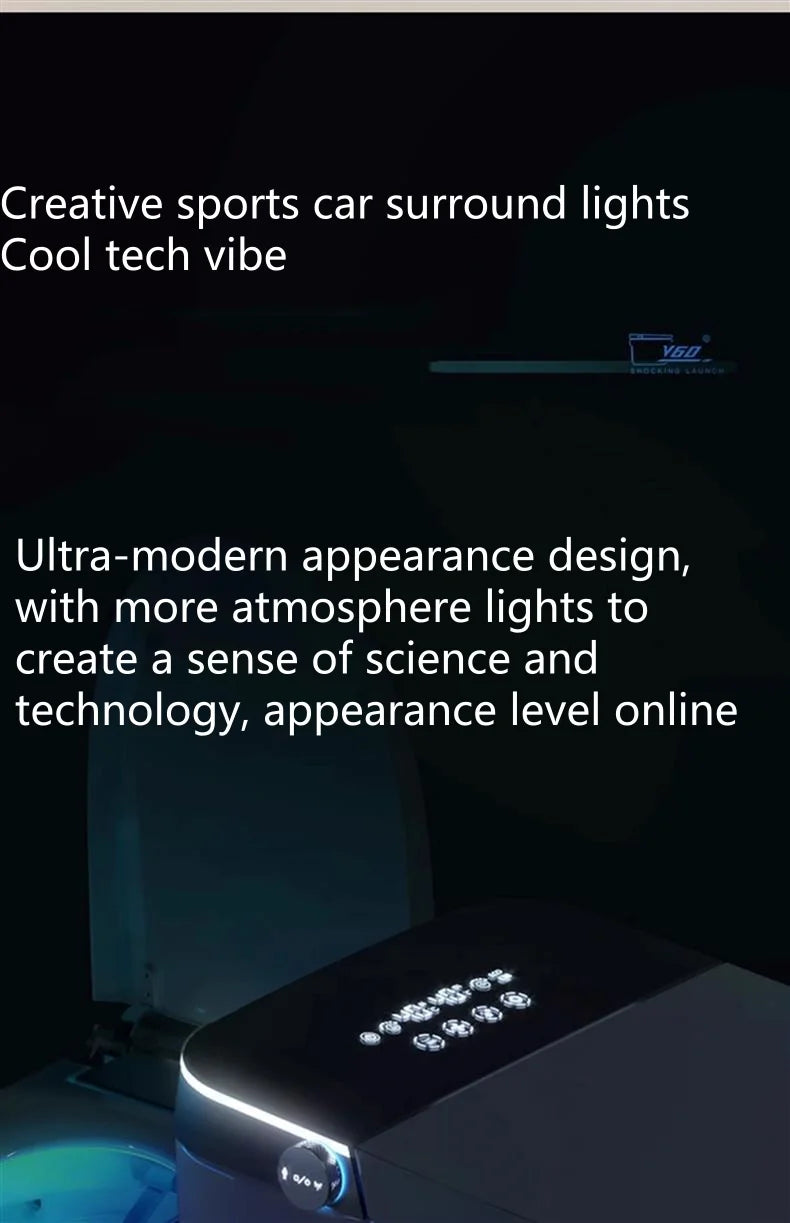 WC Smart Intelligente Multifunzione con Sedile Riscaldato e Bidet Integrato