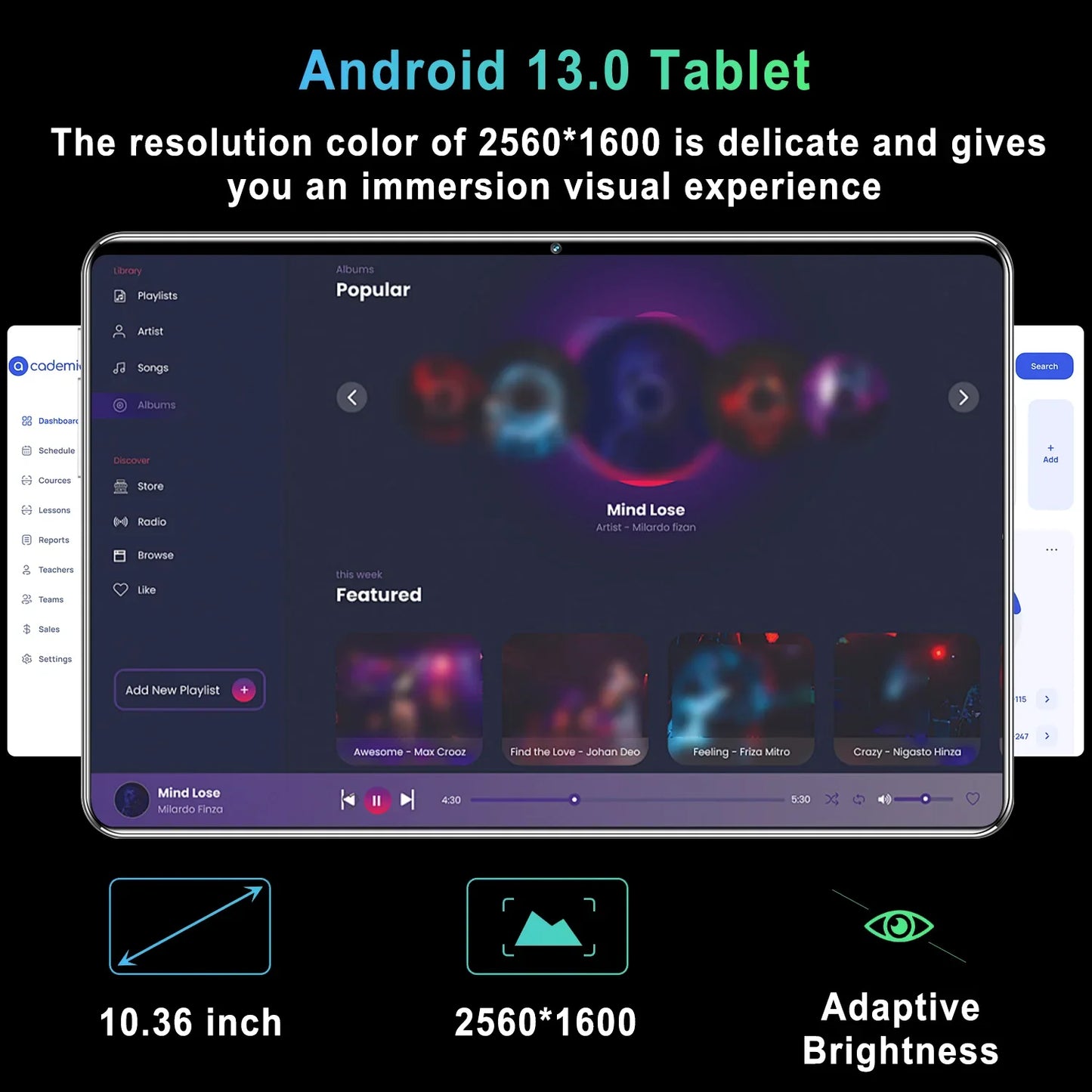 Tablet Android 13 5G Global 2025  16GB RAM + 1TB ROM  10.36" Display  Dual SIM & WiFi  10 Core