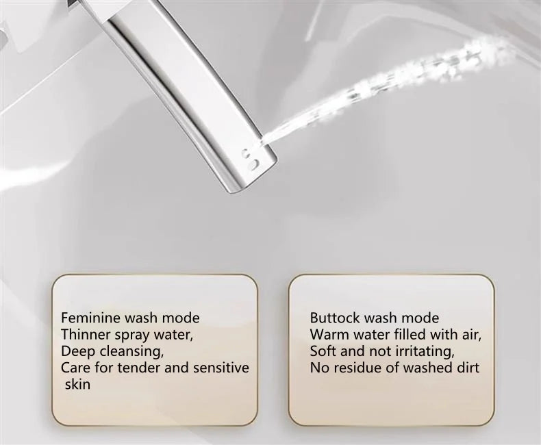 WC Smart Intelligente Multifunzione con Sedile Riscaldato e Bidet Integrato