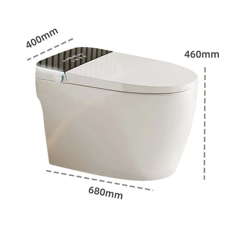 WC Smart Intelligente Multifunzione con Sedile Riscaldato e Bidet Integrato
