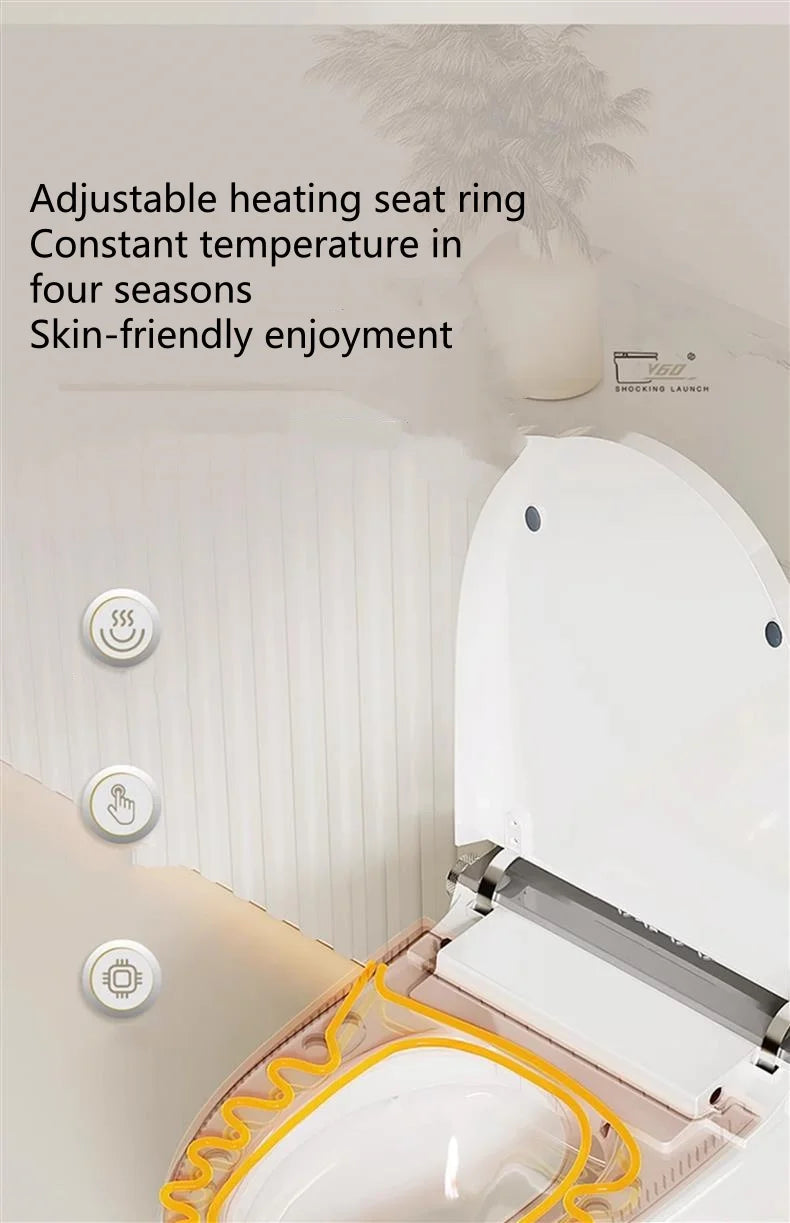 WC Smart Intelligente Multifunzione con Sedile Riscaldato e Bidet Integrato