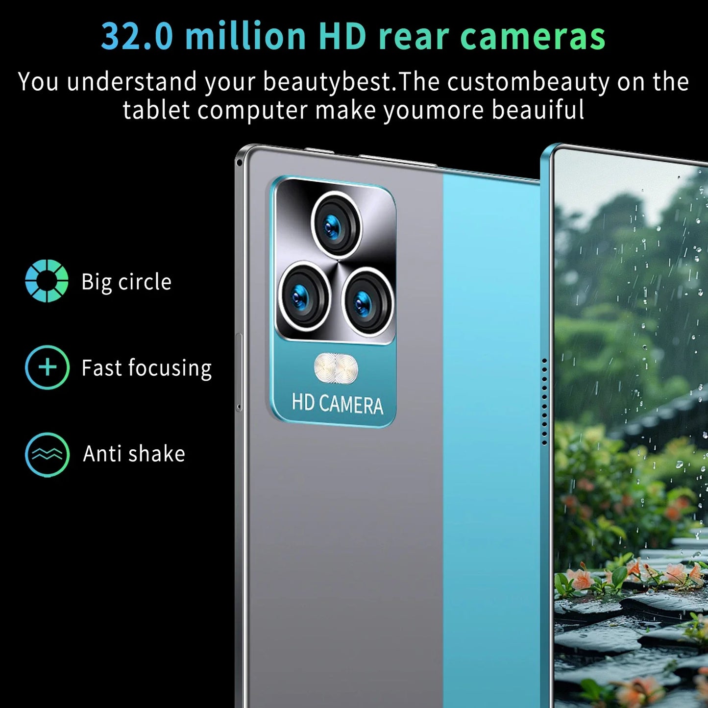 Tablet Android 13 5G Global 2025  16GB RAM + 1TB ROM  10.36" Display  Dual SIM & WiFi  10 Core