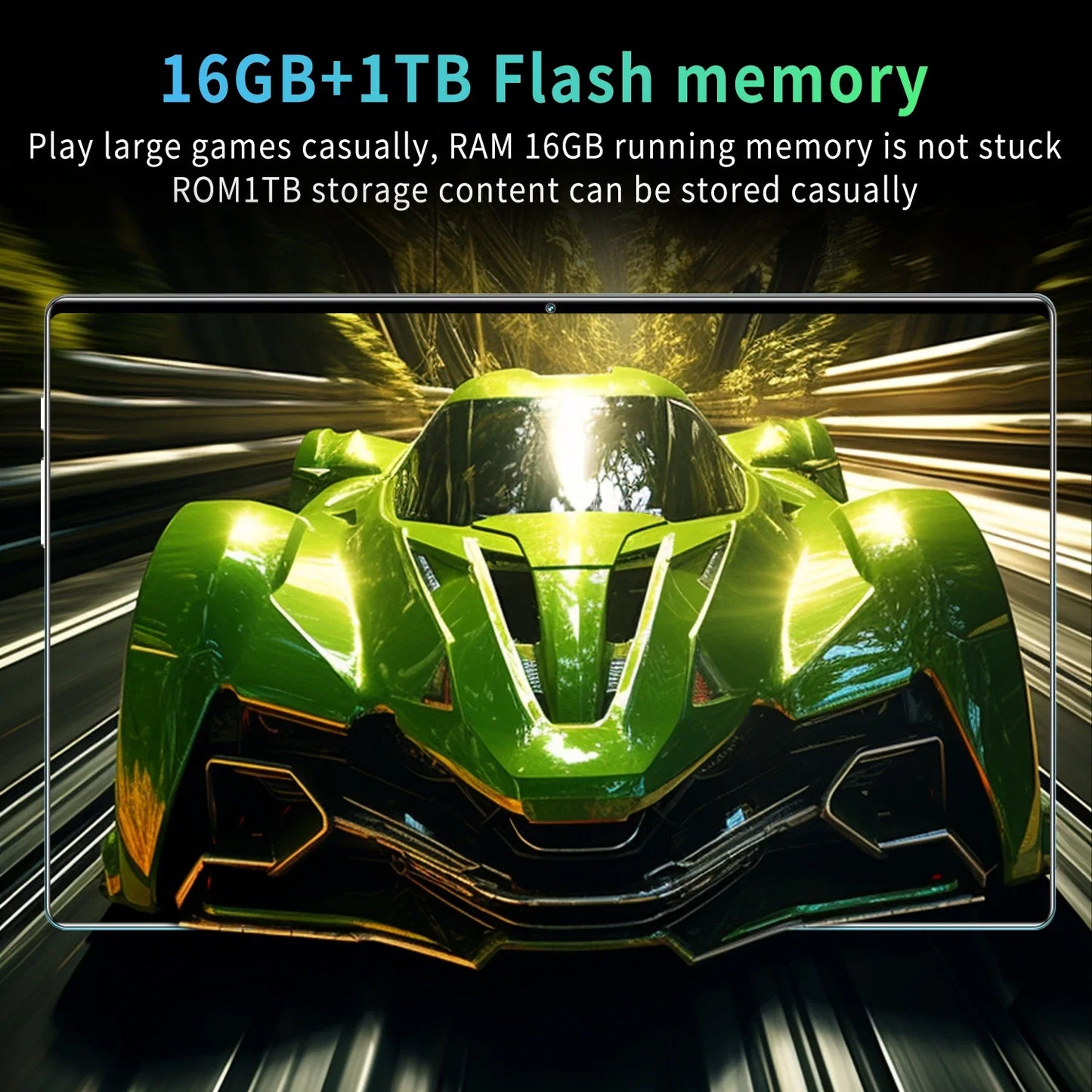 Tablet Android 13 5G Global 2025  16GB RAM + 1TB ROM  10.36" Display  Dual SIM & WiFi  10 Core