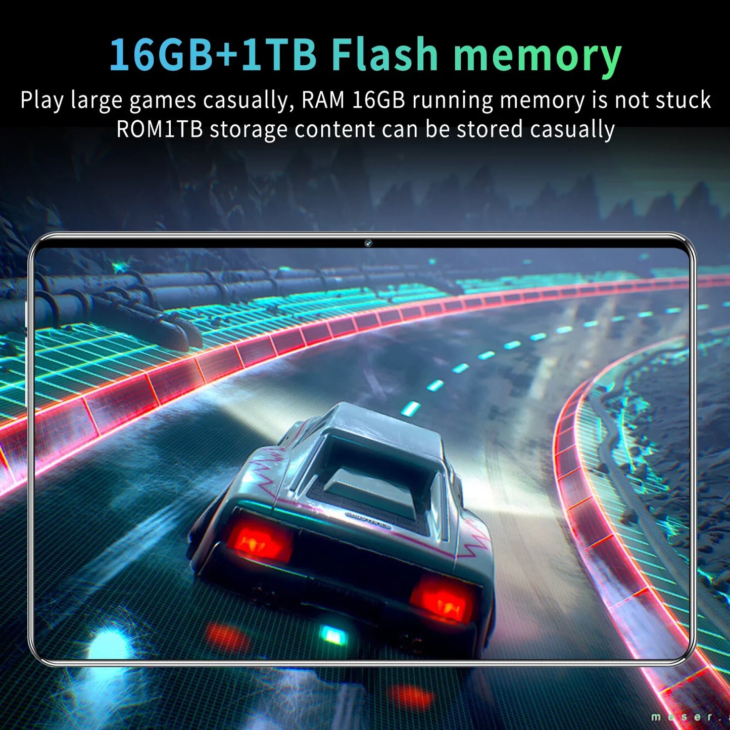 Tablet Android 13 5G Global 2025  16GB RAM + 1TB ROM  10.36" Display  Dual SIM & WiFi  10 Core