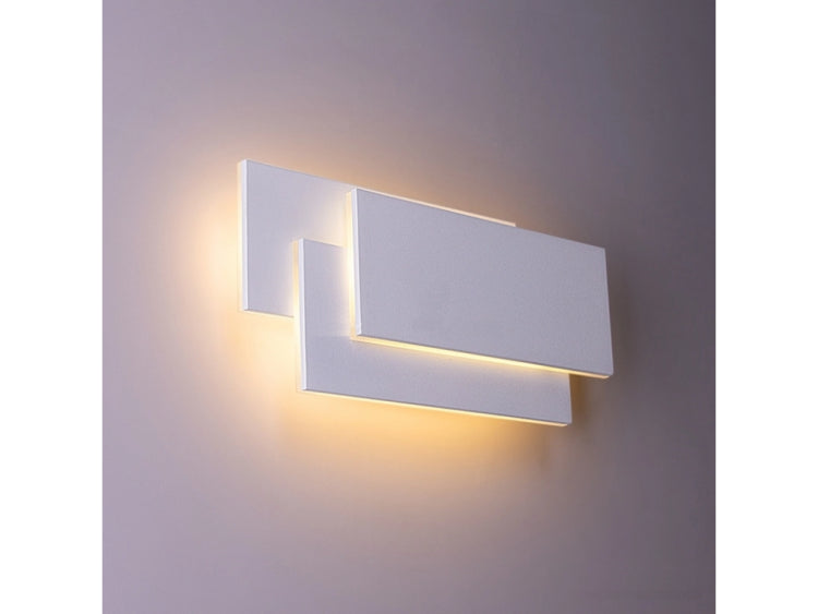 Applique LED da Parete 12W – Vetro Moderno, Luce Bianca Calda 3000K, Design Elegante E41-BC