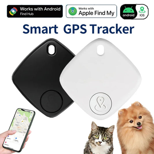 Localizzatore GPS Smart per Animali - Tracker Bluetooth Anti-Smarrimento iOS/Android